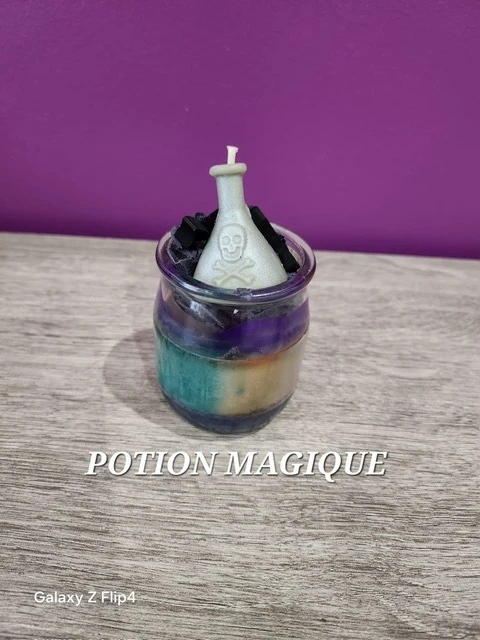 Bougie potion magique